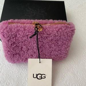 UGG Made From Real Fur Small Zip Pouch